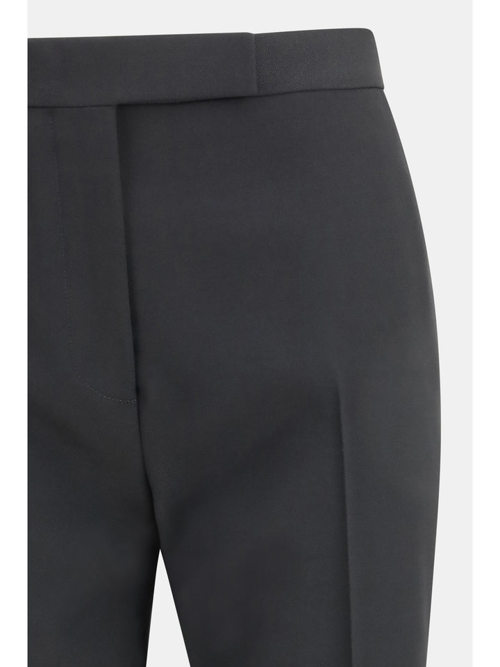 Bicolour tailored straight-leg Pants 3