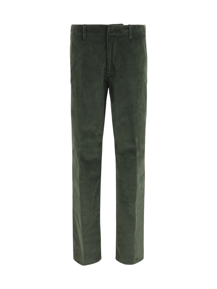 Roma stretch cotton corduroy Pants 1