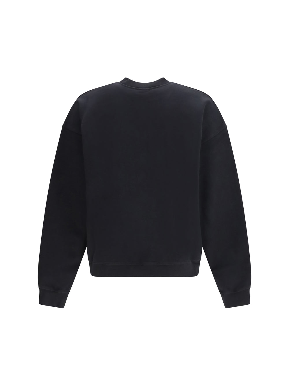 Cotton crewneck Sweatshirt with logo 2
