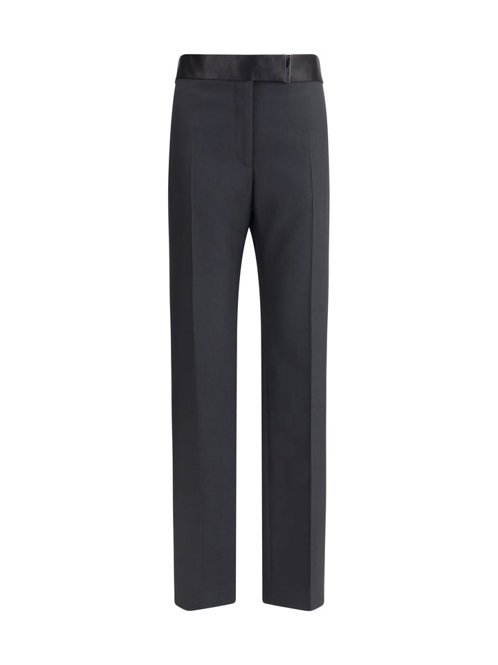 Woll and silk Pants 1