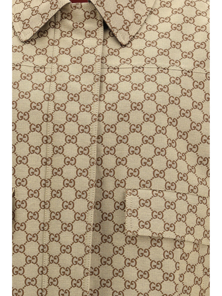 GG Canvas bomber Jacket 3