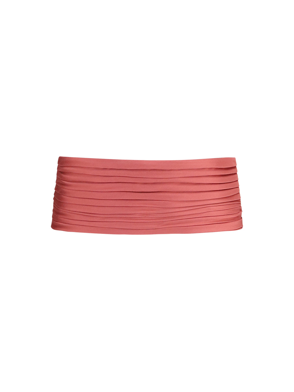 Satin pleated Waist Belt 2