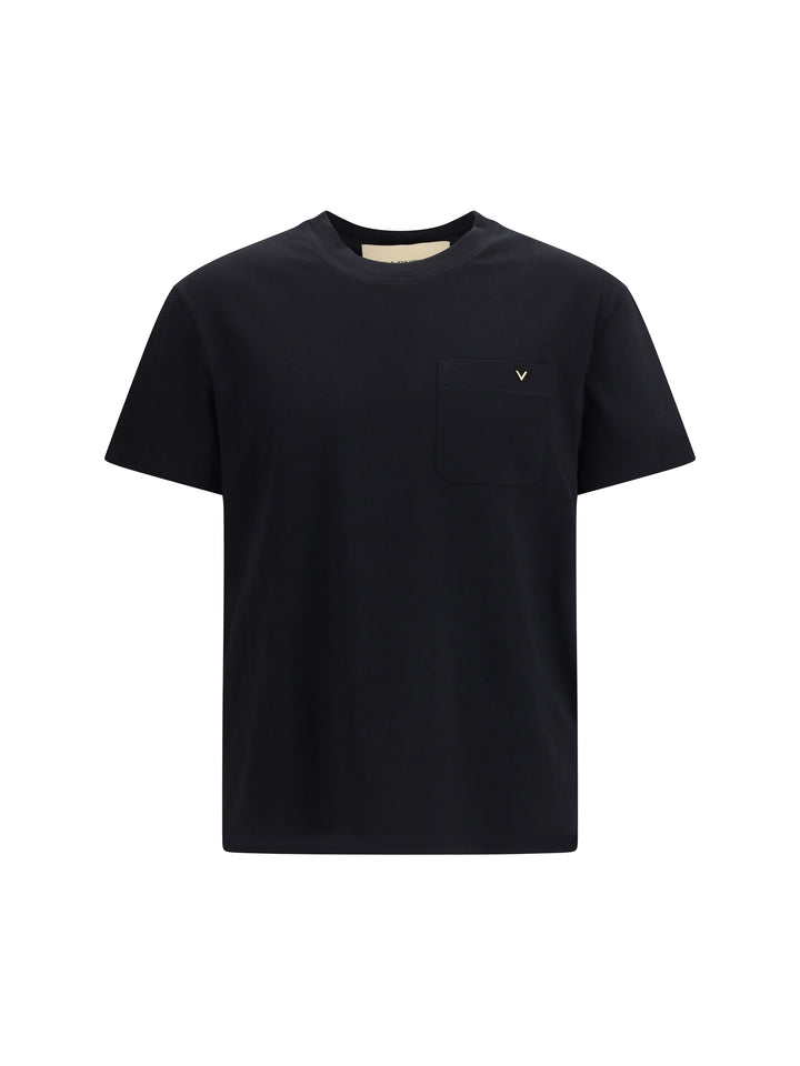 Cotton T-shirt with VGold 1