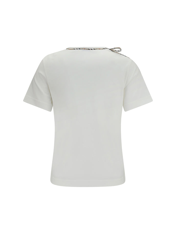Cotton lace-detail T-shirt 2