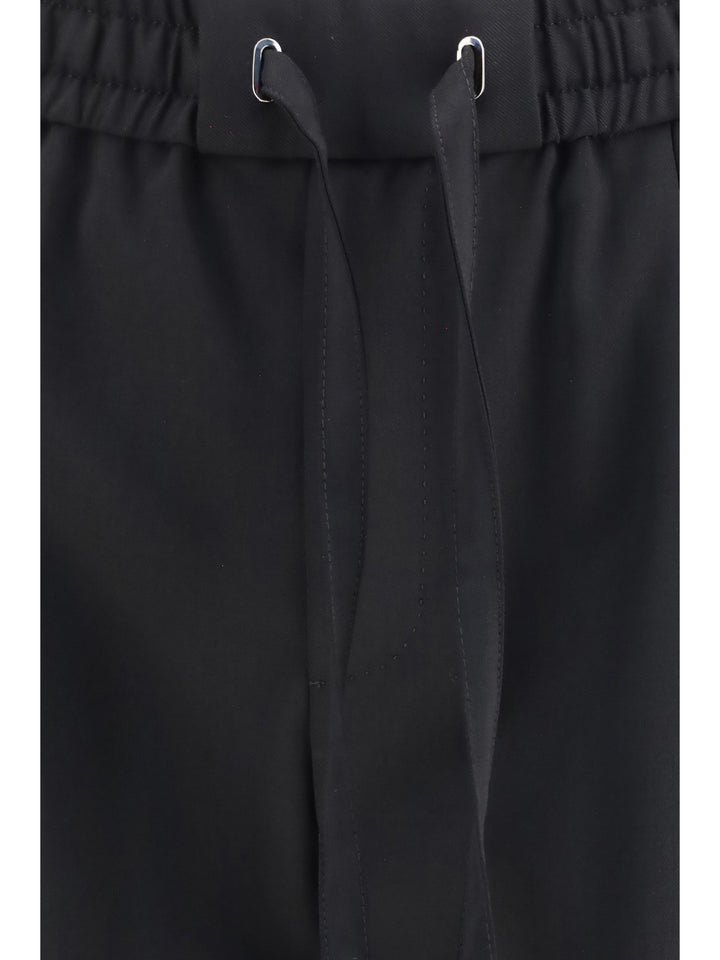 Wool gabardine jogger Pants 3