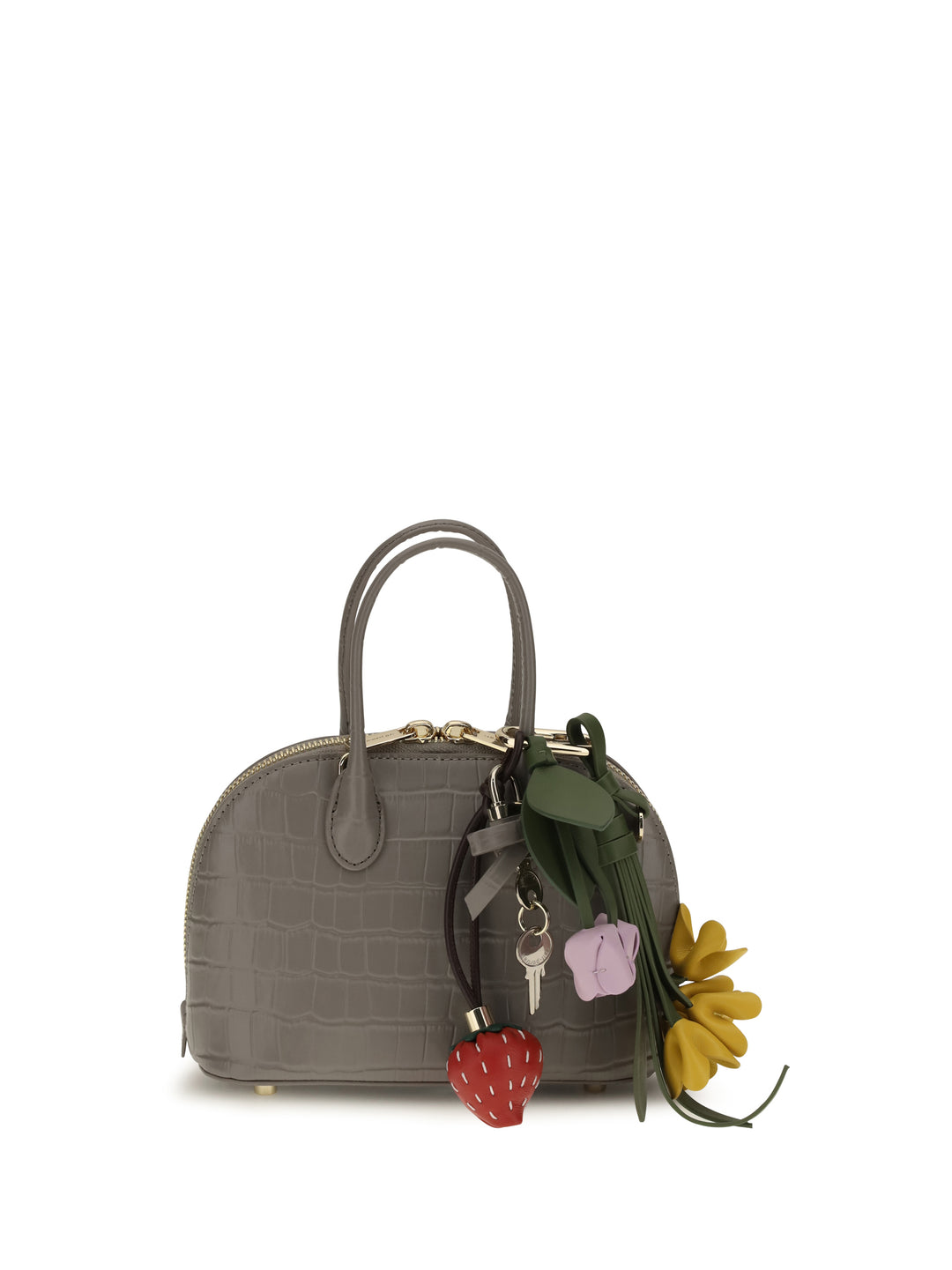 Toast crocodile-effect leather Handbag 1