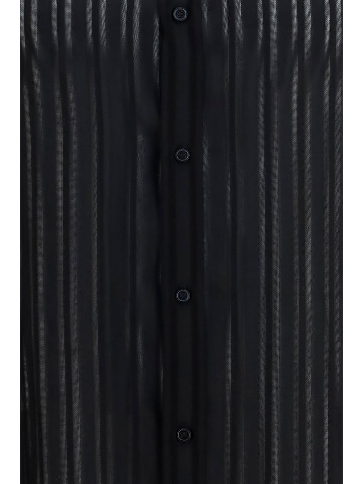 Striped silk gauze Shirt 3