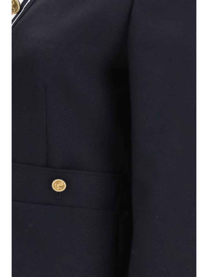 Hopsack Cardigan Jacket