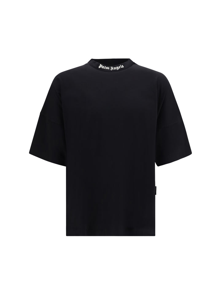 Classic T-shirt with oversized back logo 1