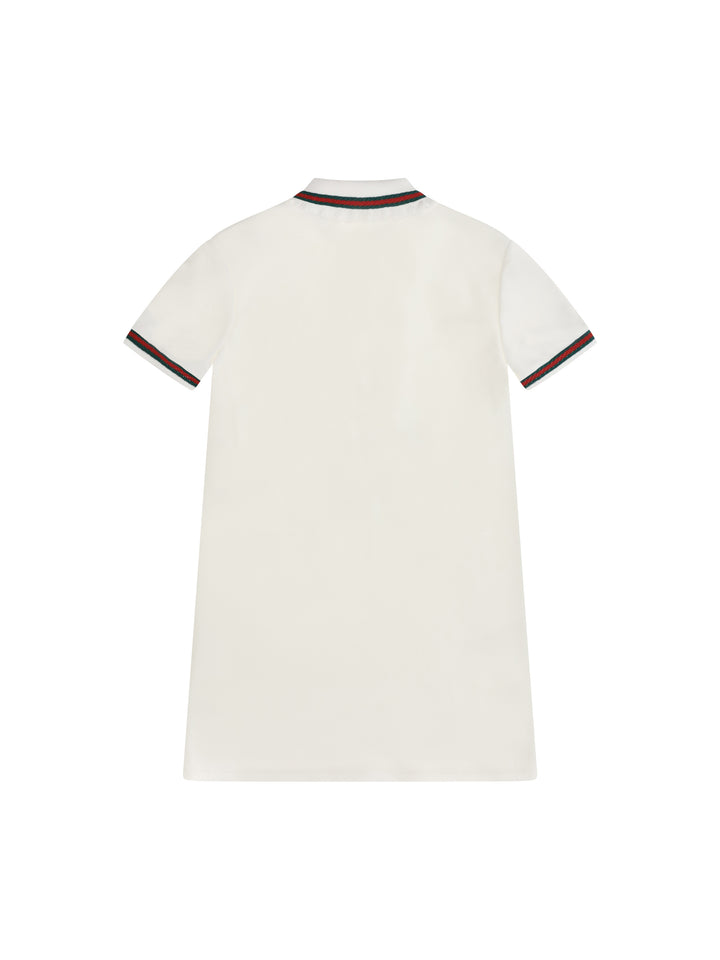 Web stripe jersey Polo Dress for Girl 2