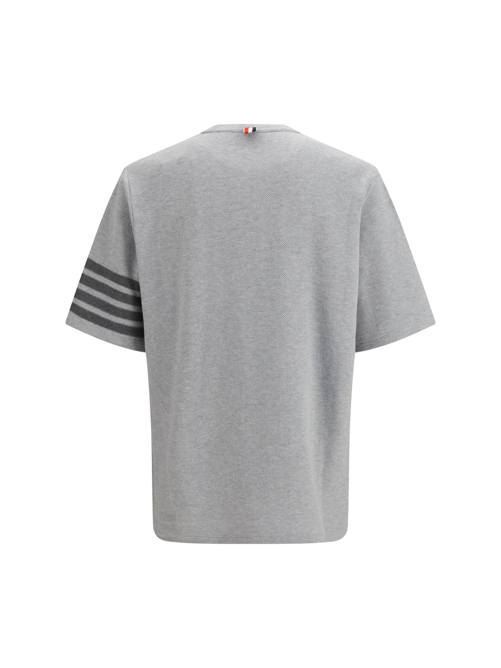 Textured cotton piqué T-shirt 2