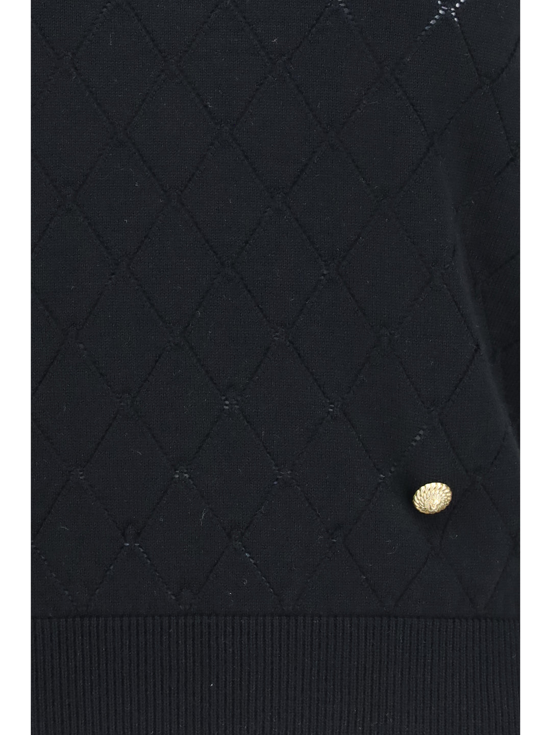 Sleeveless wool crewneck Top 3