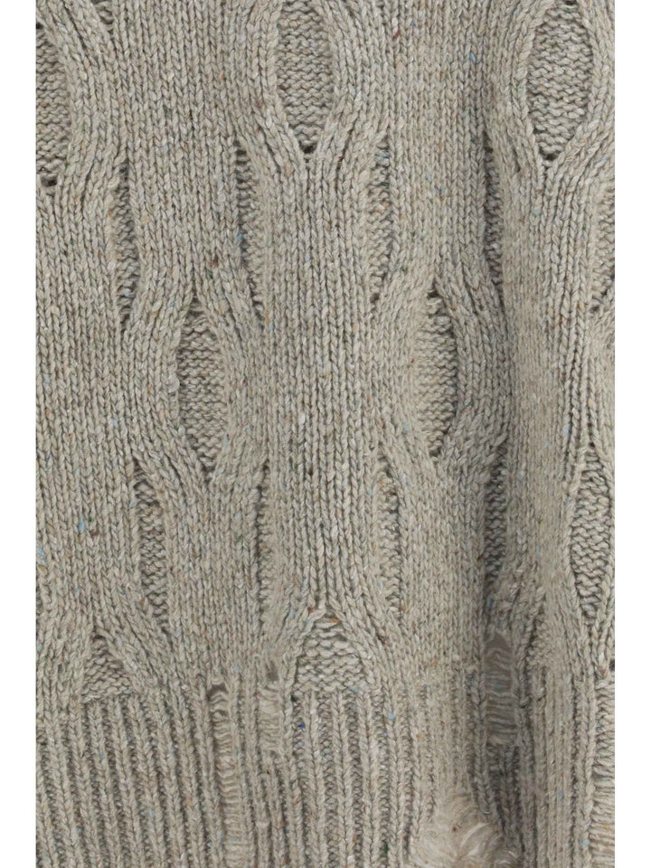 Wool-blend Crewneck Sweater