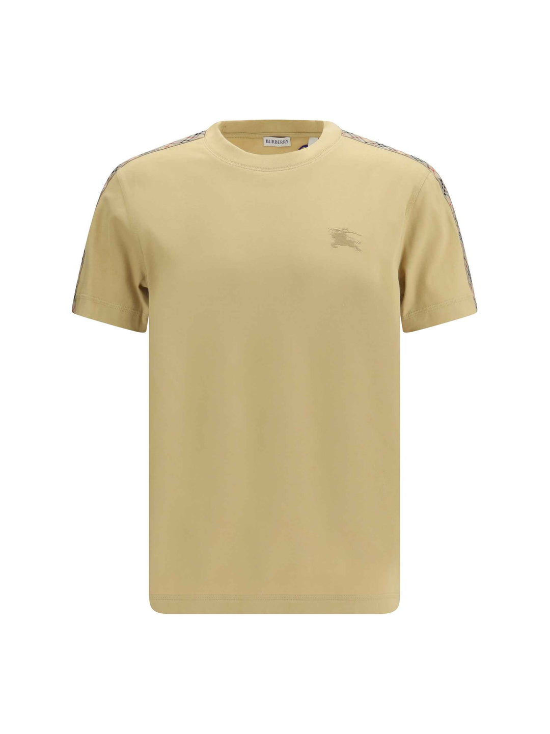 T-shirt with Check trims