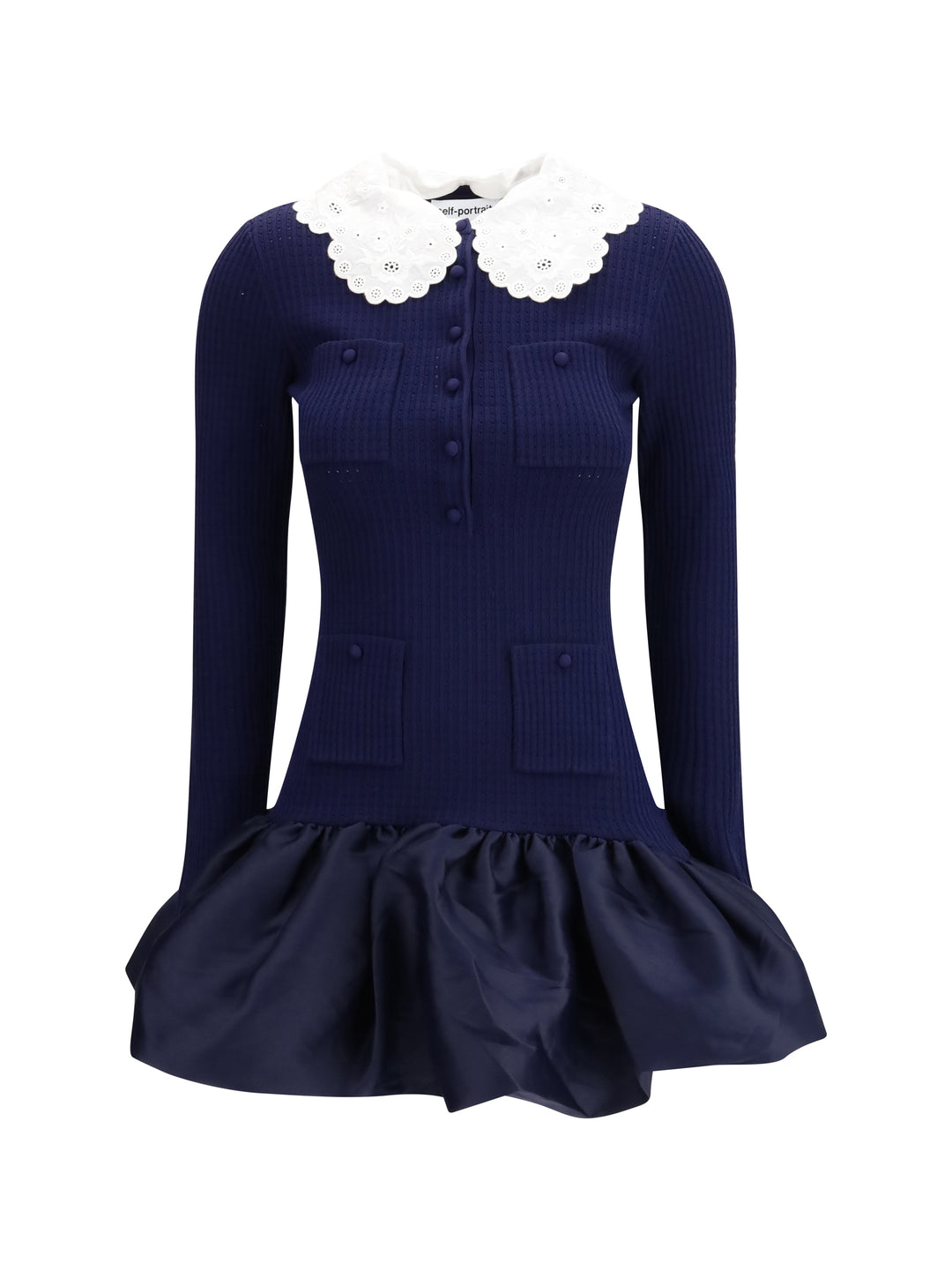 Knit taffeta mini Dress 1