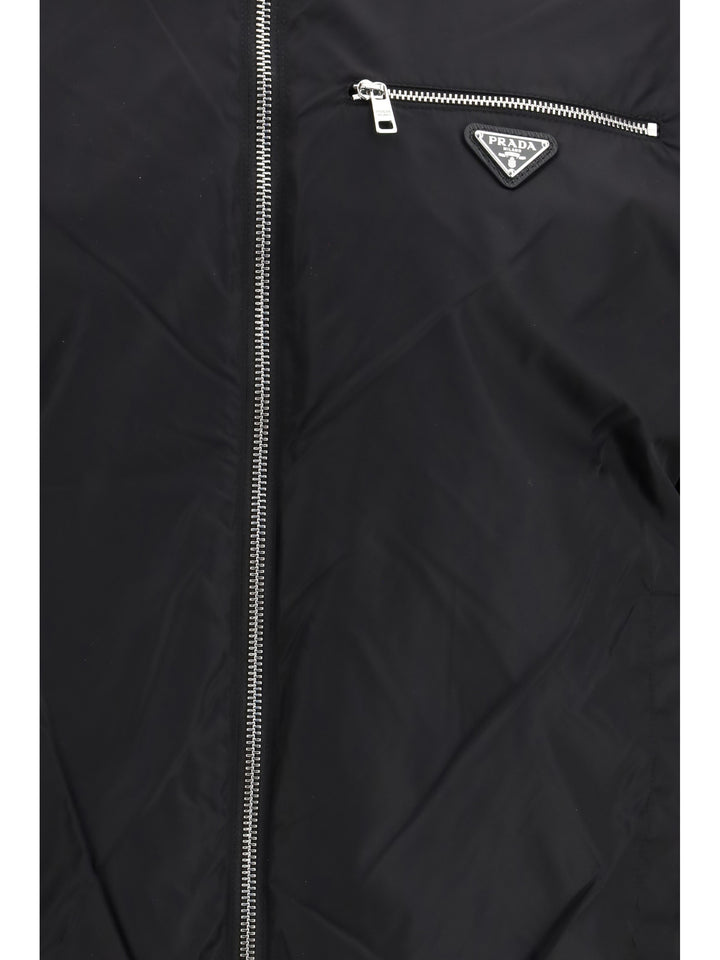 Reversible wool and re-nylon Jacket 6