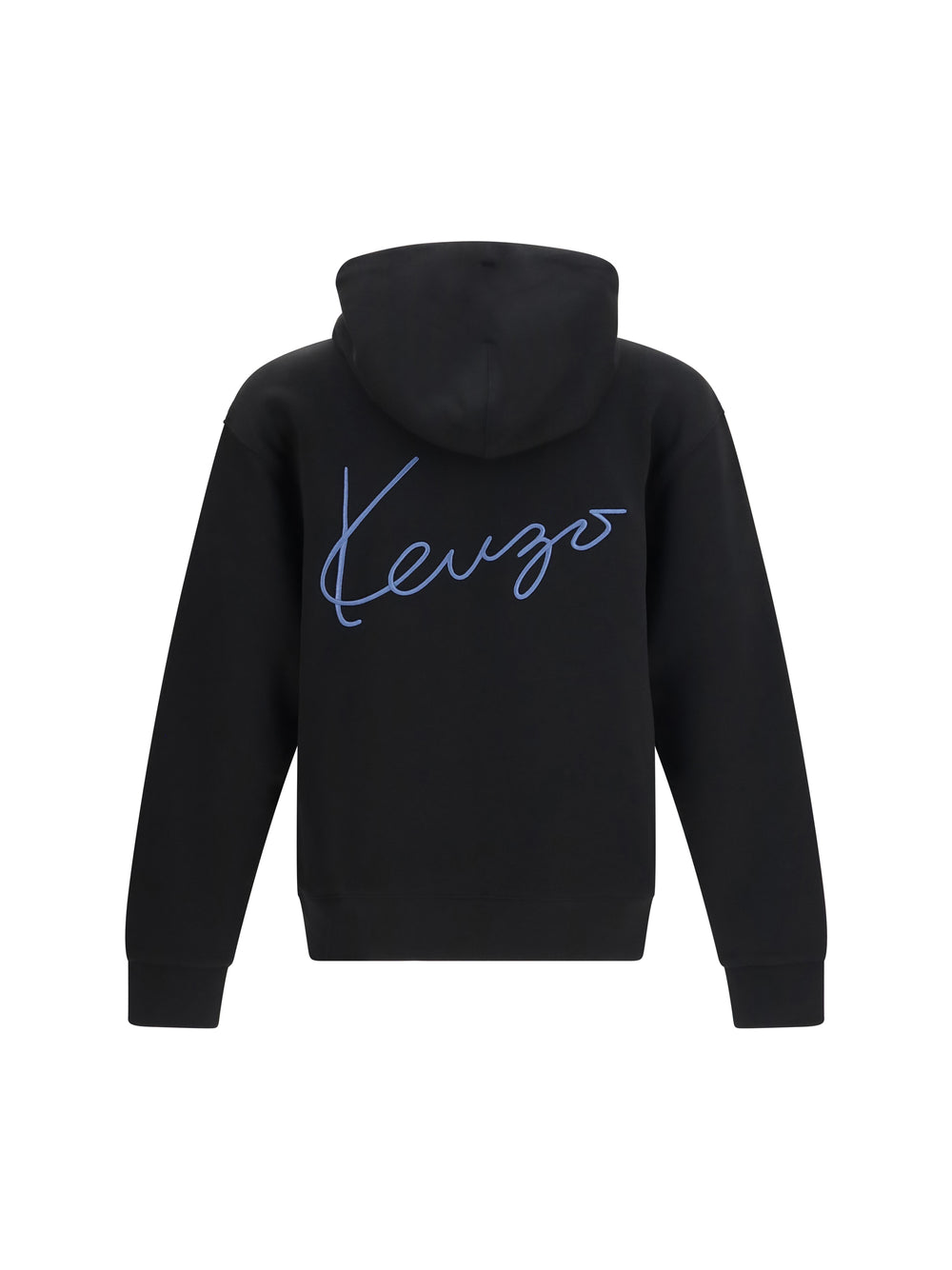 Kenzio Signature Embroidered Cotton Zip Hoodie 2