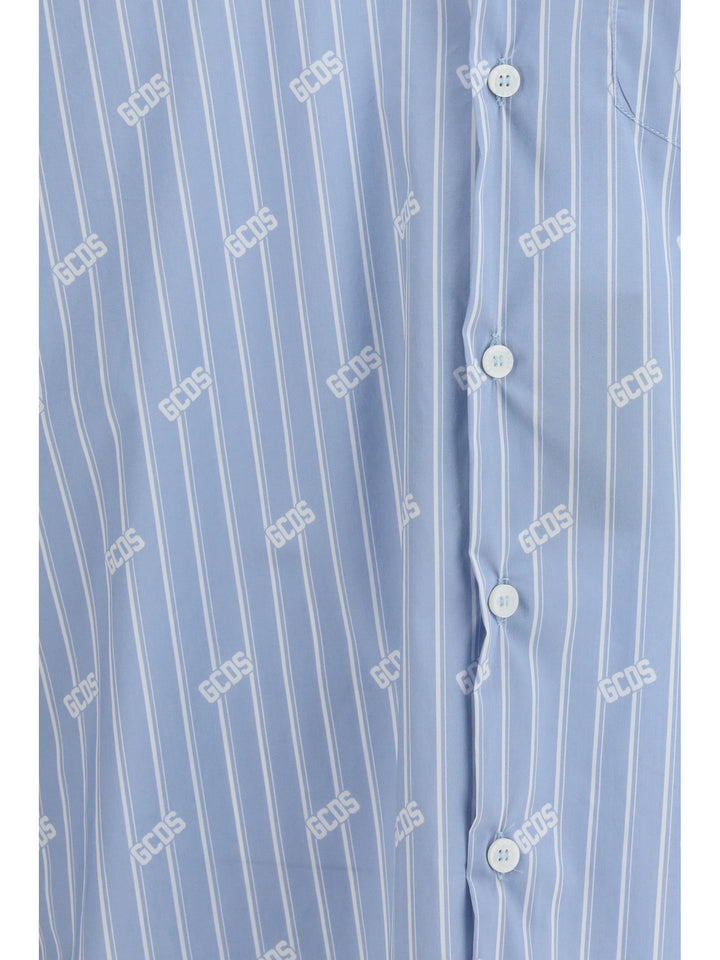 Pinstripe Logo Shirt 3