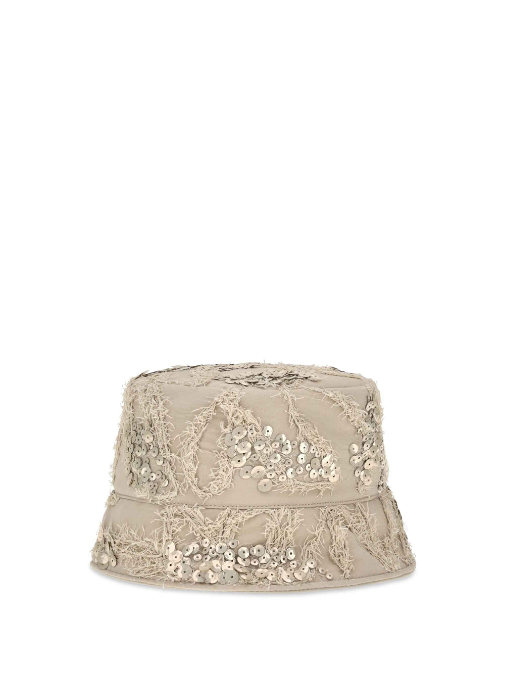 Embroidered sequin Bucket Hat