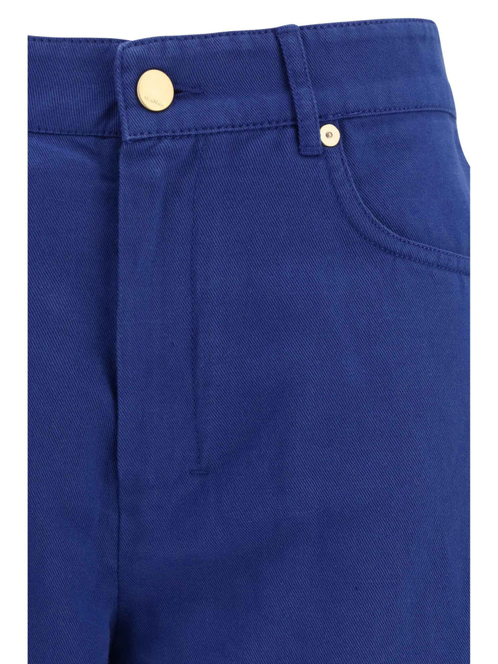 Cotton and linen Pants