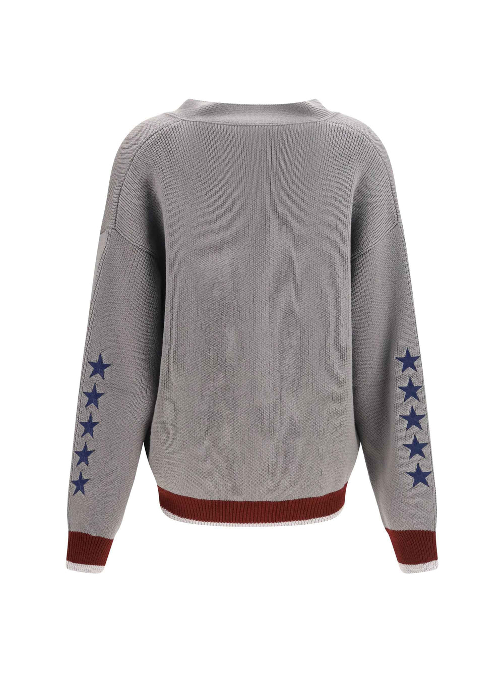 College Varsity Knit Cardigan