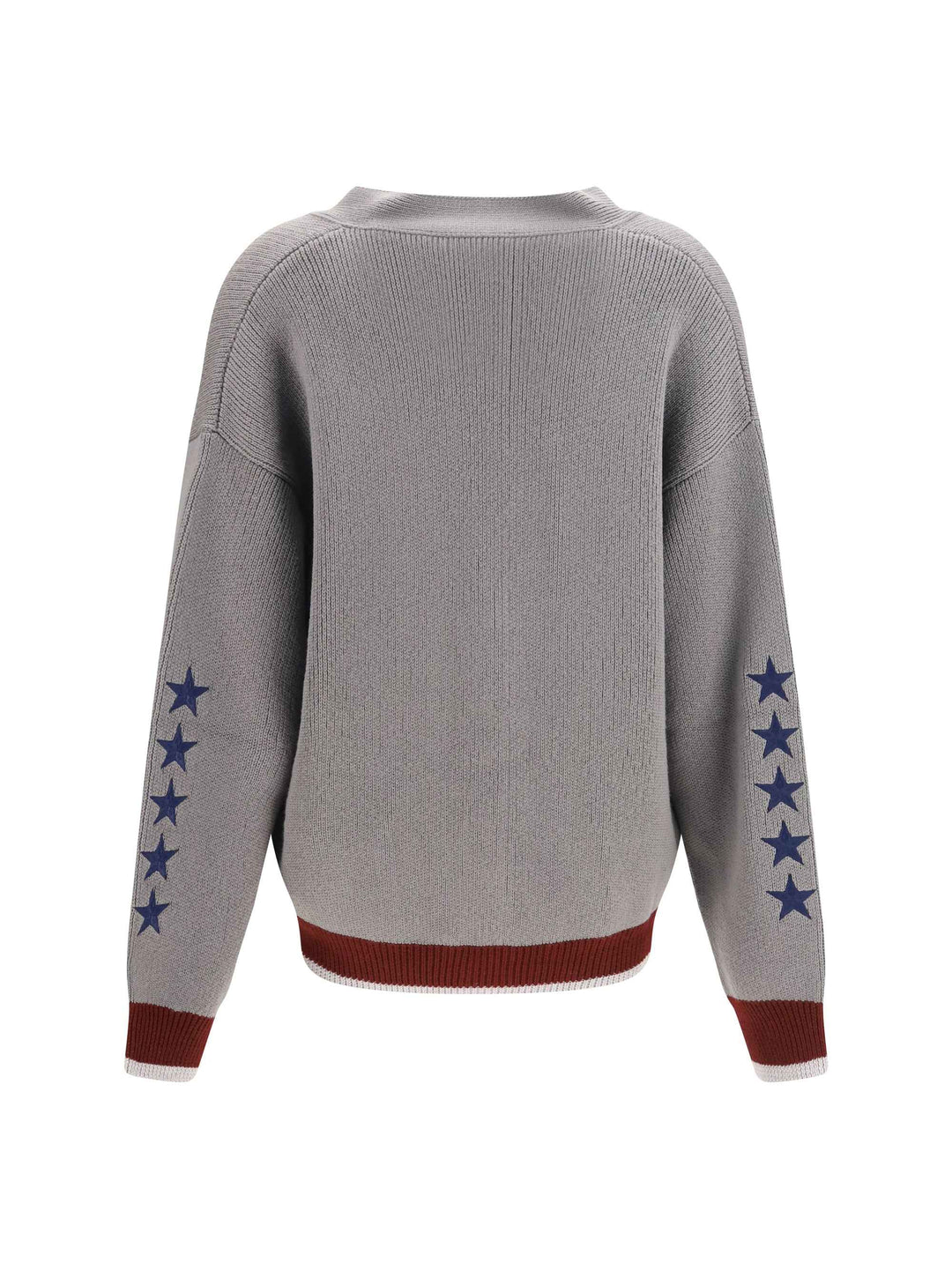 College Varsity Knit Cardigan