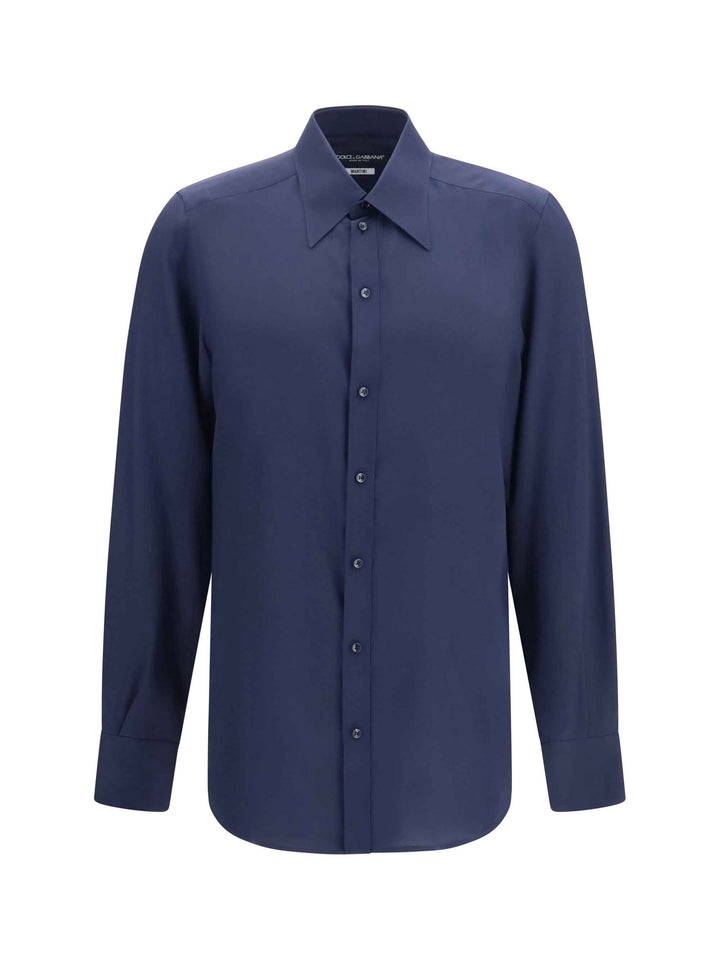Gold Crêpe de Chine Shirt