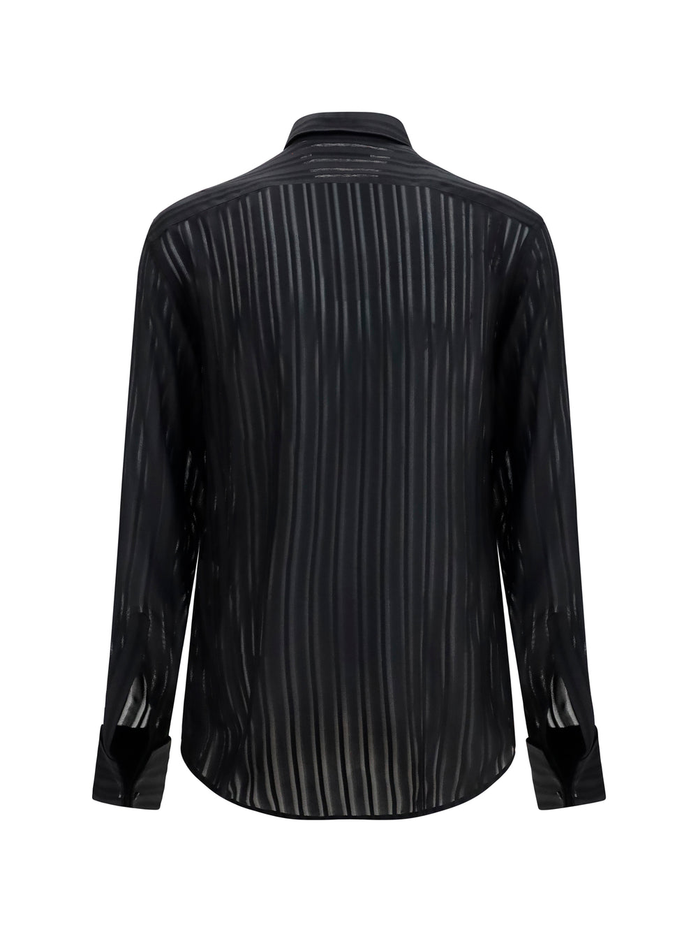 Striped silk gauze Shirt 2