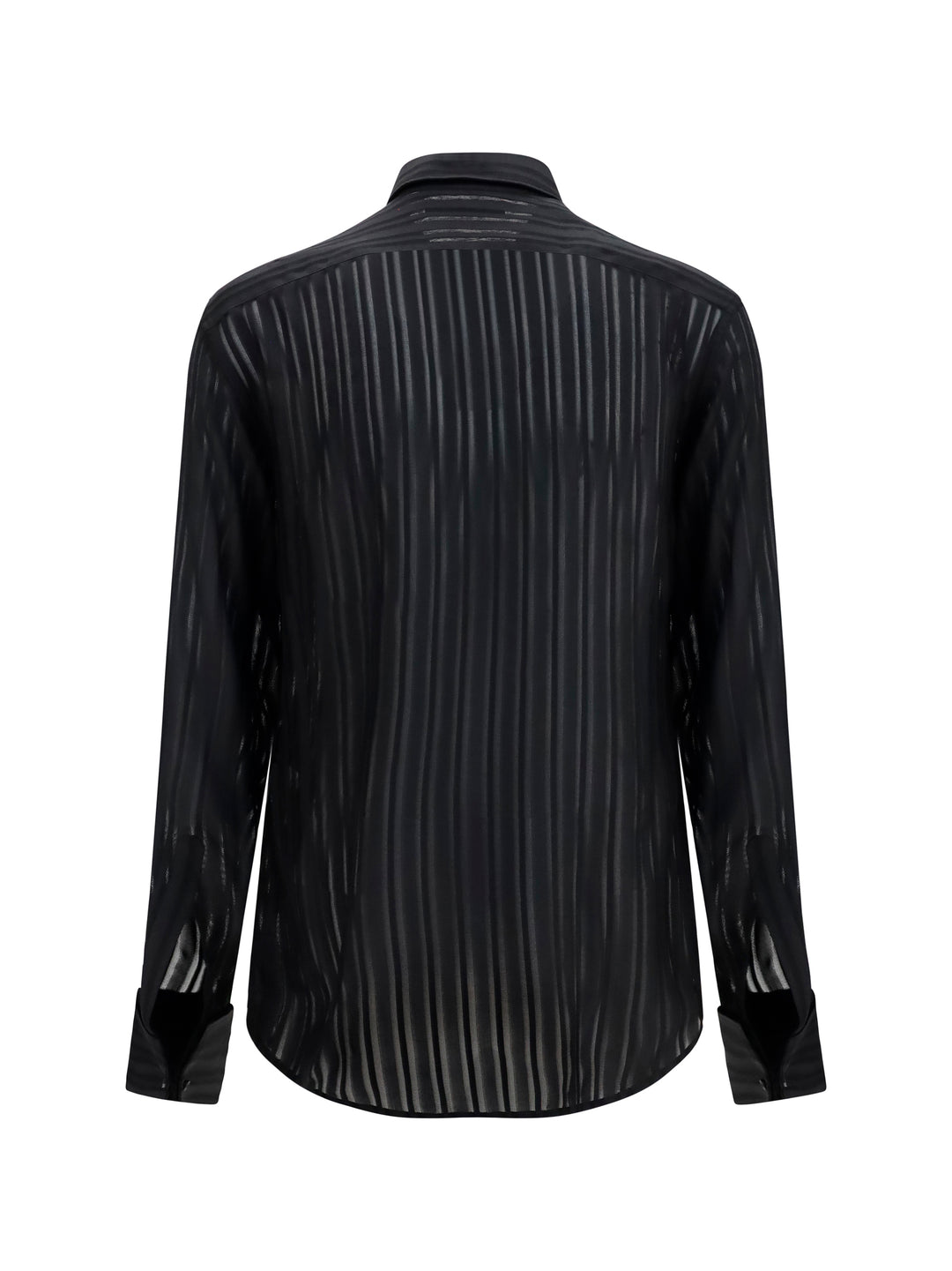 Striped silk gauze Shirt 2