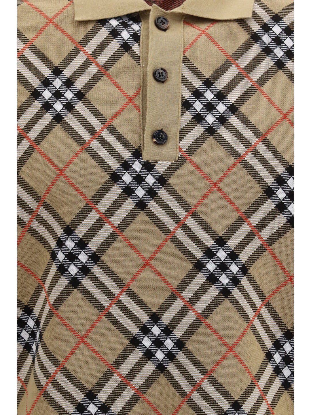 Check cotton blend Polo Shirt 3