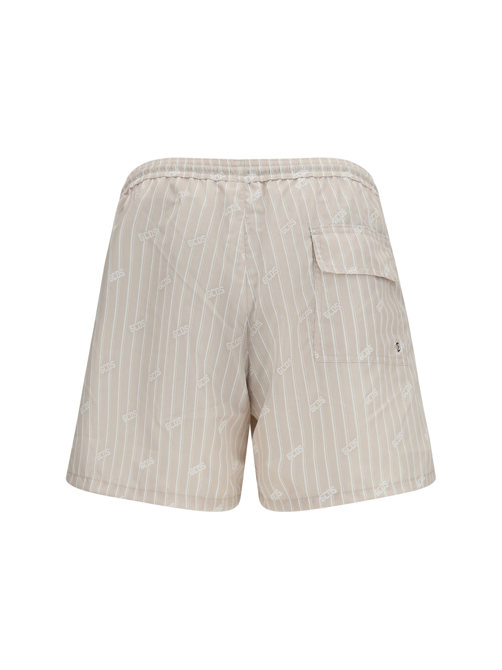 Striped all-over logo swim Shorts 2
