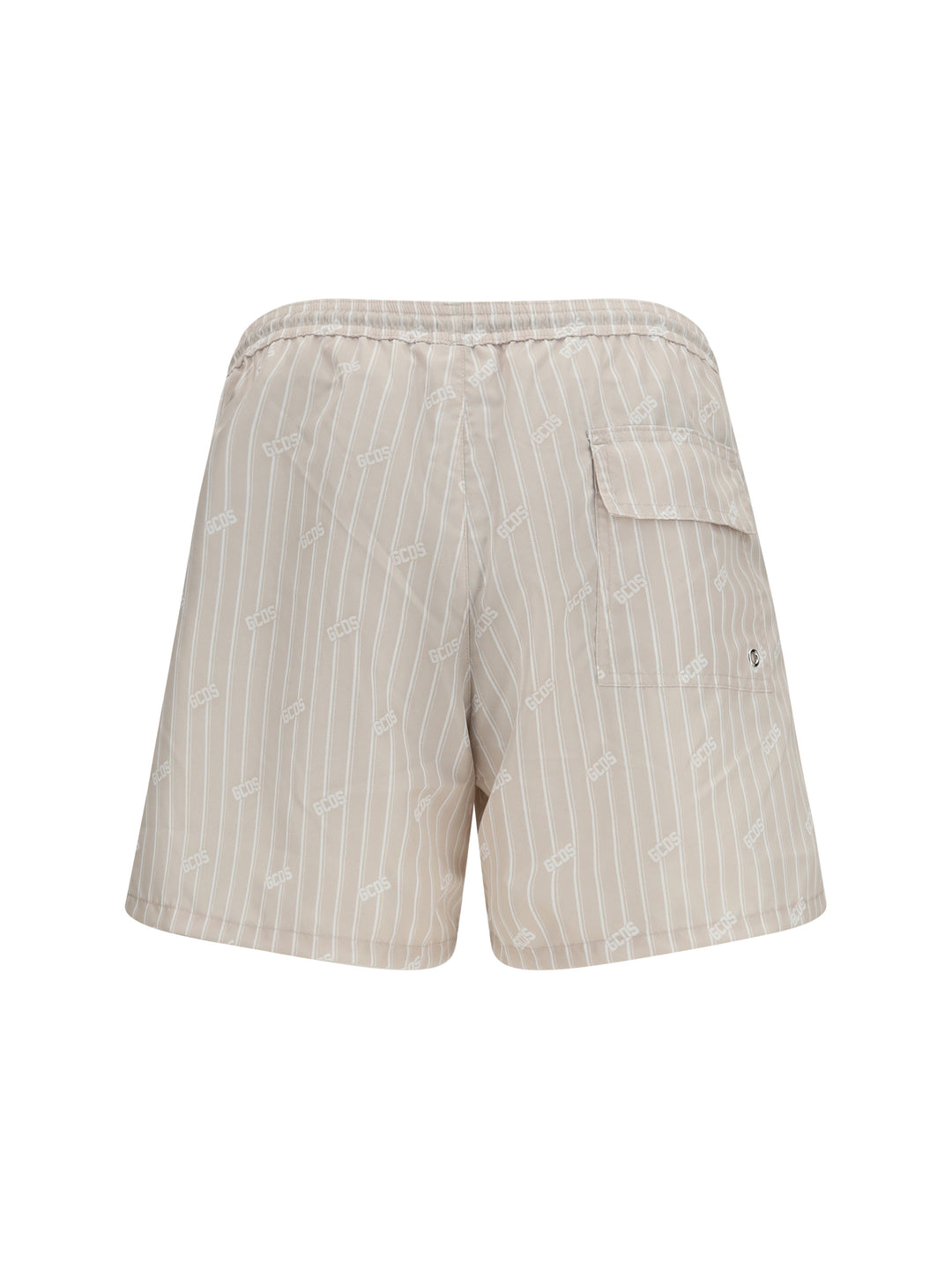 Striped all-over logo swim Shorts 2