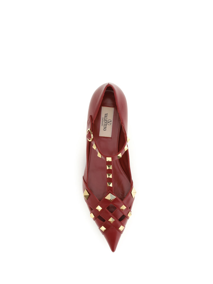 Studdy Ballerinas in kidskin 4