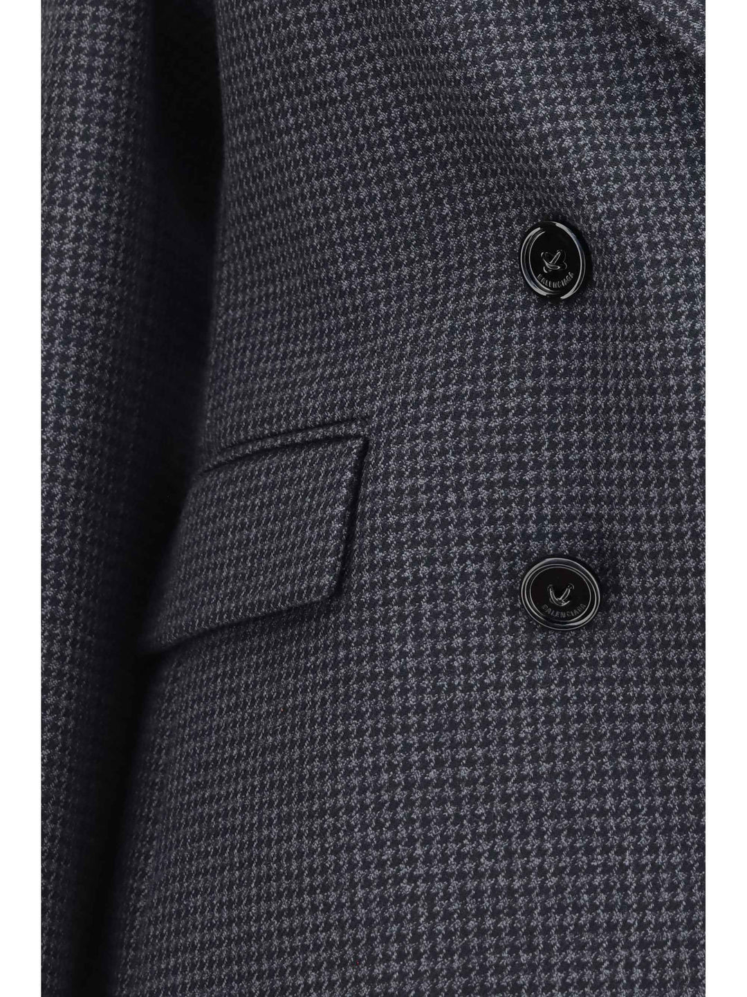 BALENCIAGA Jackets &amp; Coats in DARK GREY/BLACK