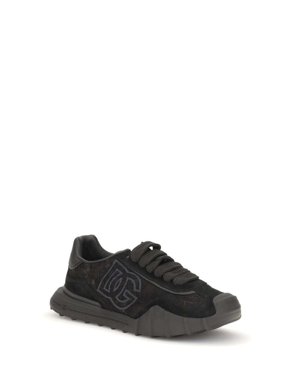 Leather and lace Sneakers 2