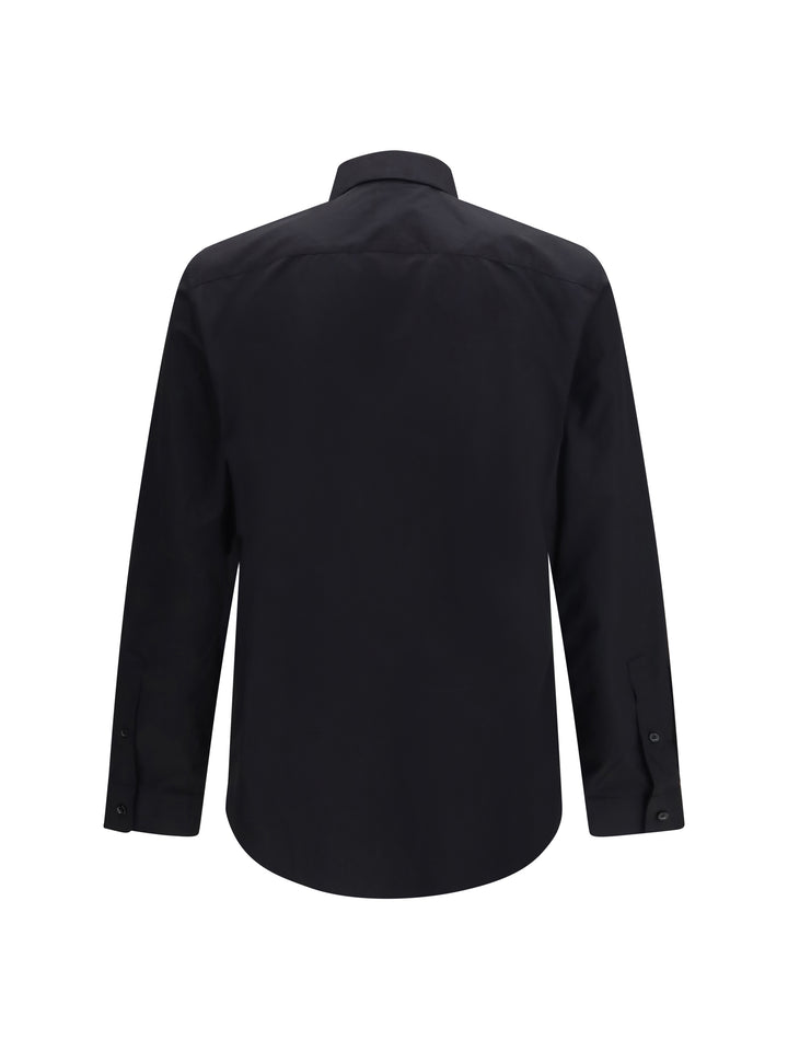 Cotton Shirt with Check trims 2