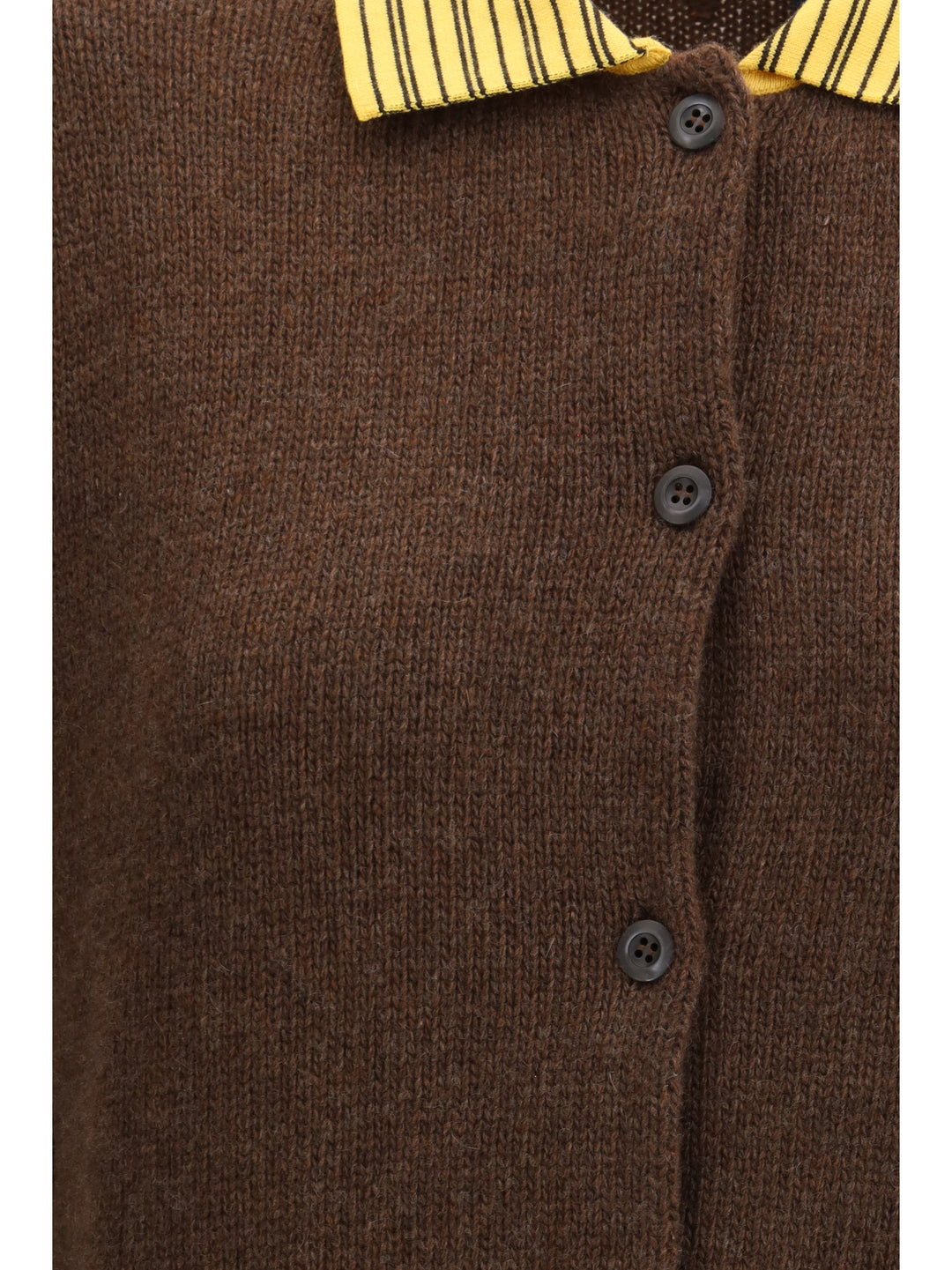 Sweater with a classic collar and front button fastening 3