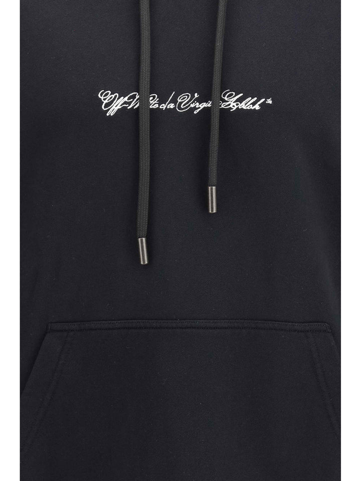 Script Arrow Diagonal Skate Hoodie