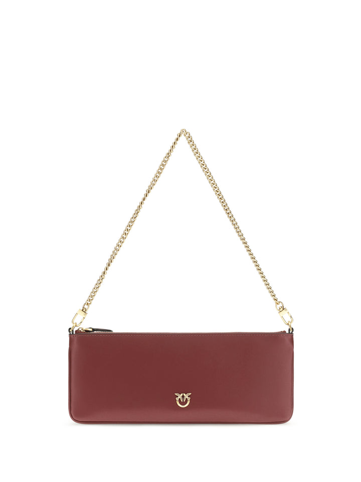 Horizontal Flat leather Shoulder Bag 1