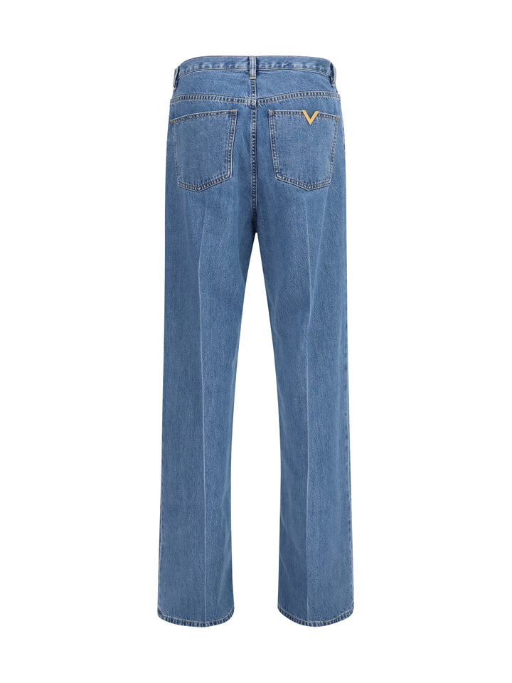 Straight-leg denim Jeans 2