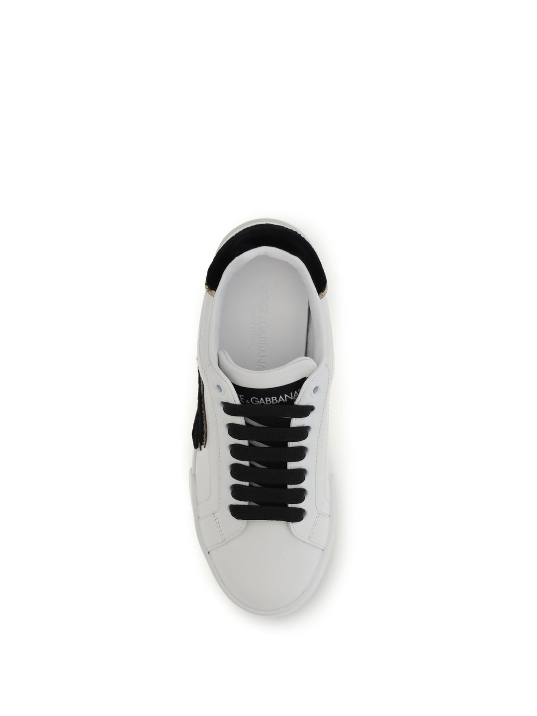 Leather Sneakers with logo 4