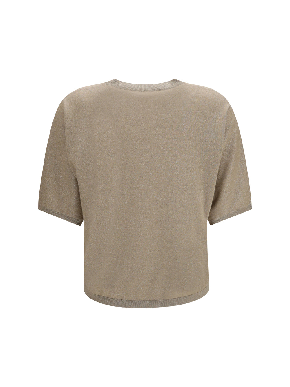 Short-sleeve cashmere and silk Sweater 2