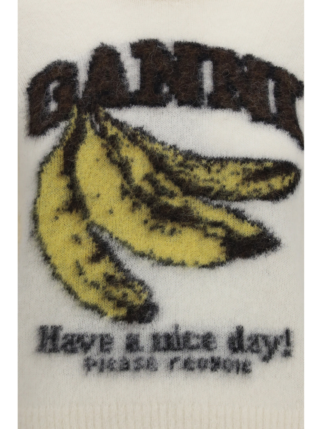 Alpaca graphic knit T-shirt 3