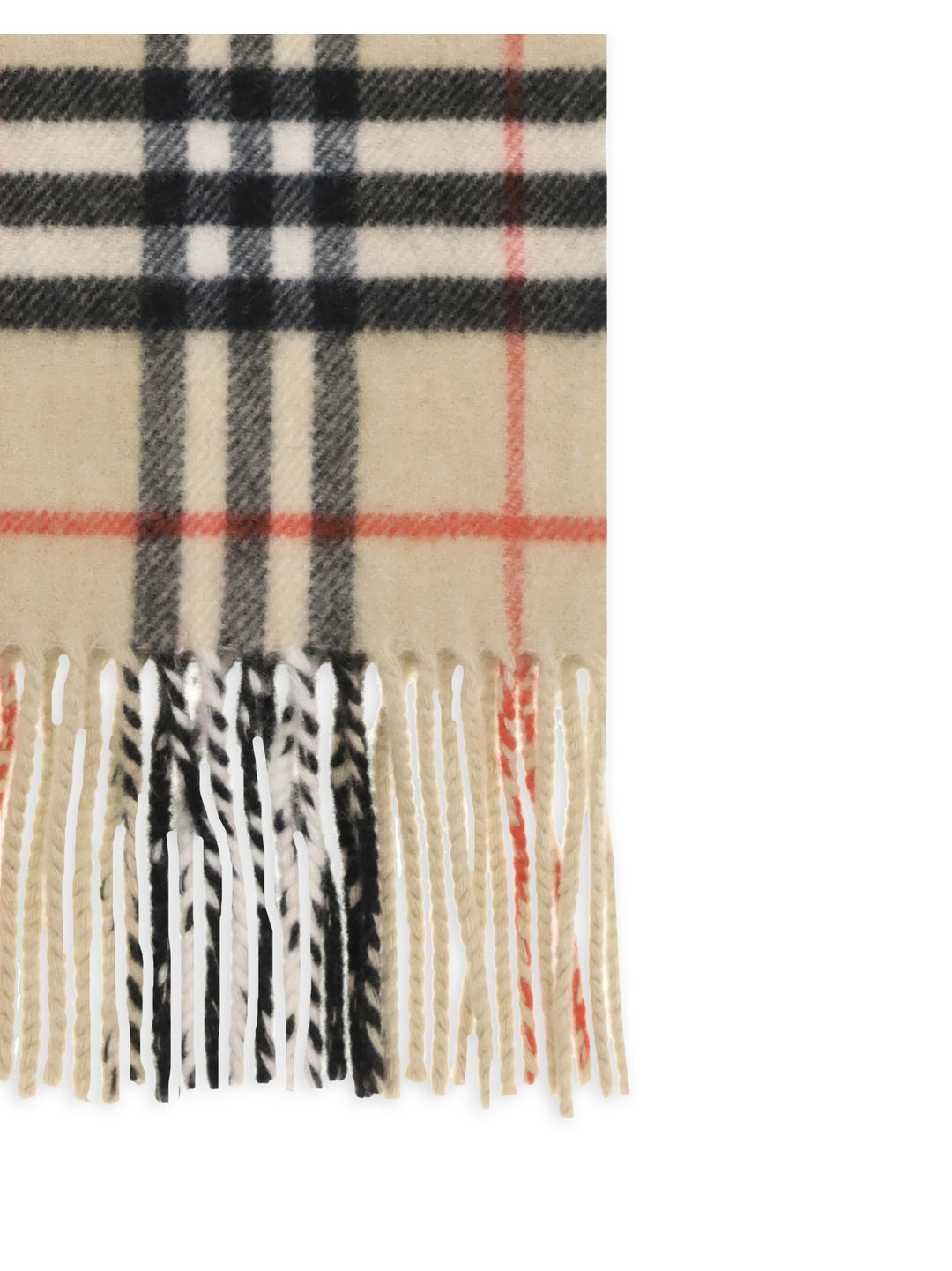Thin cashmere Check Scarf 3