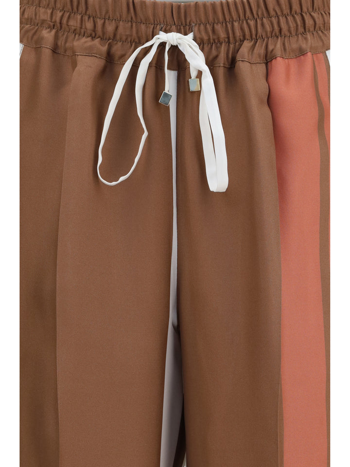 Striped silk Pants 3