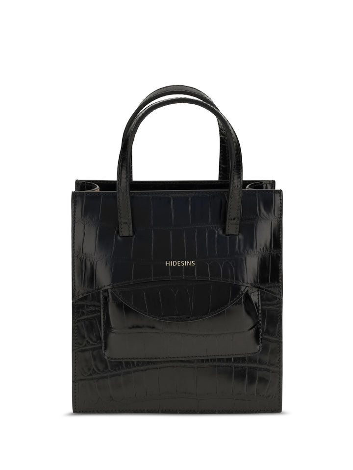 Pocket leather Handbag 1