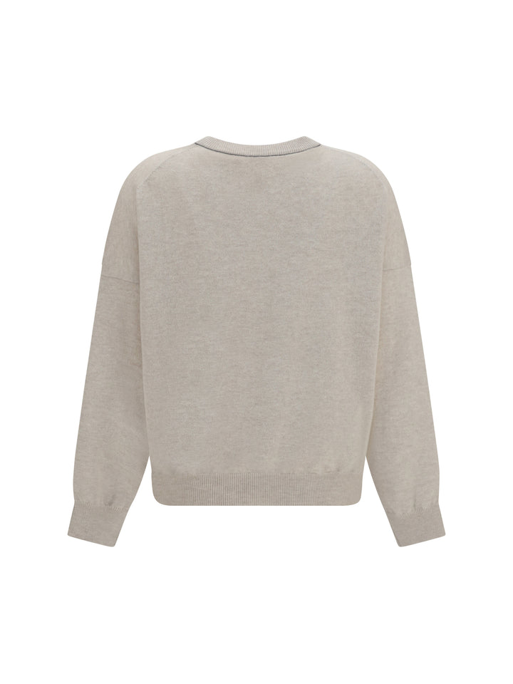 Cashmere Sweater with Monili chain 2