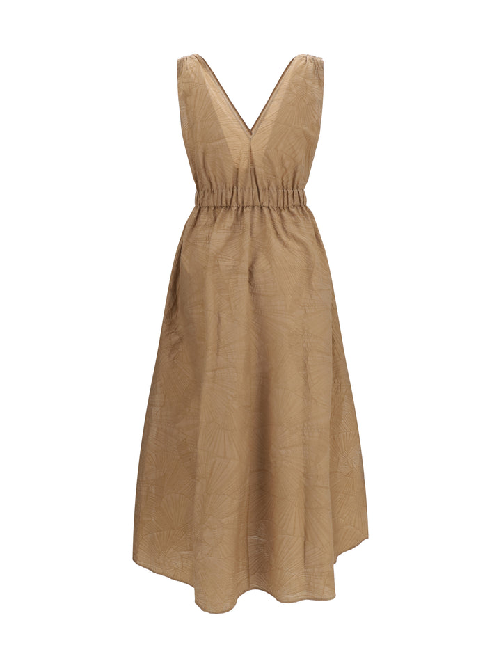 Midi Dress with floral motif 2