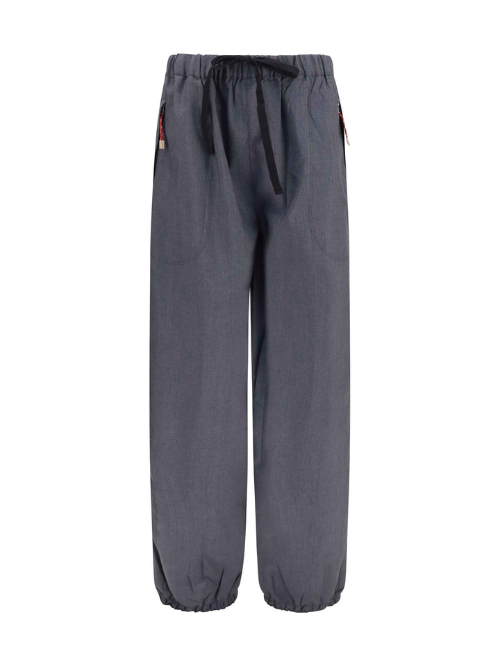 Wool and mohair Pants