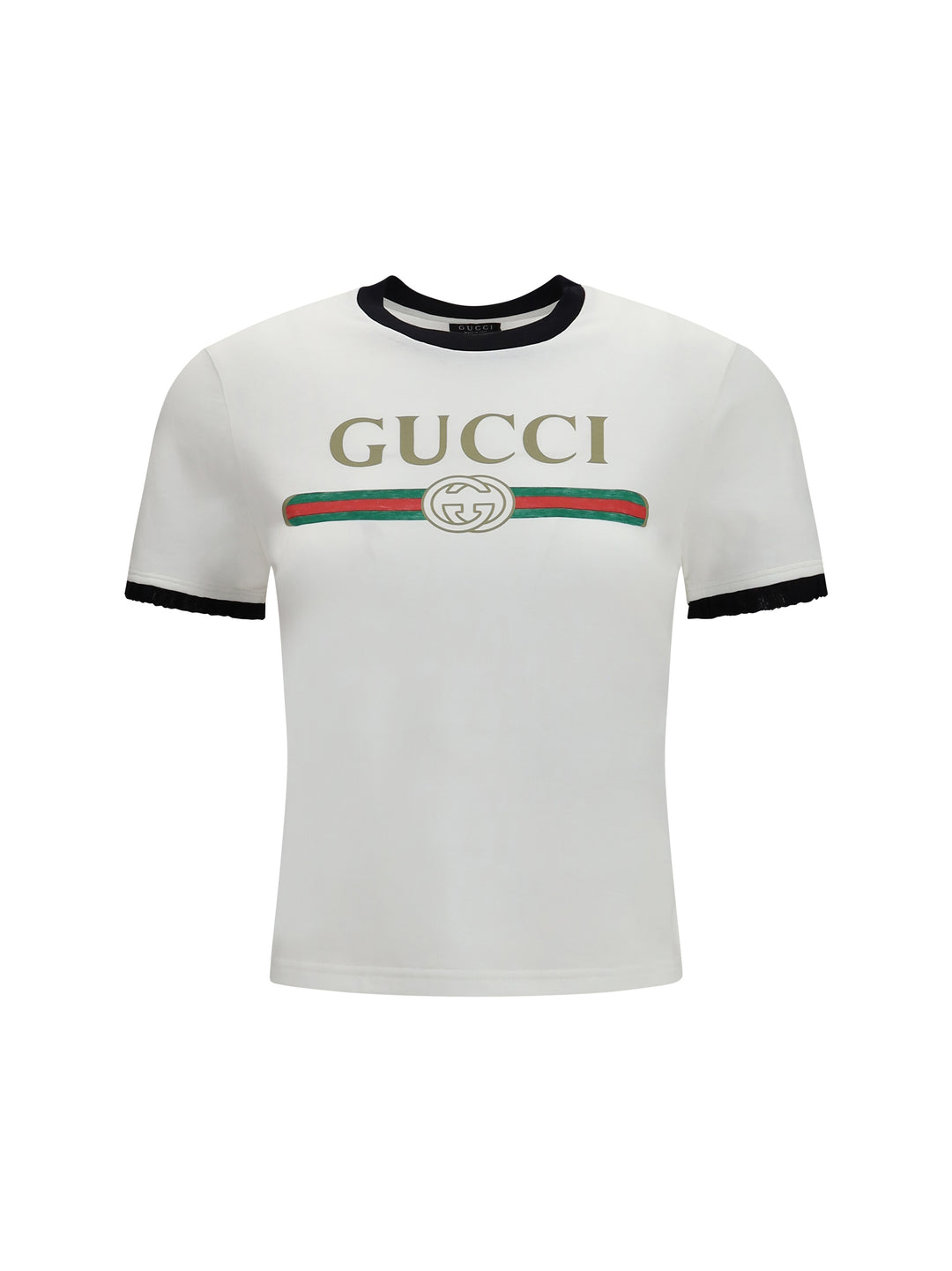 Printed cotton jersey T-shirt 1
